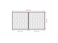 TAINO Gasgrills|Red 6+1 Gasgrill Grillwagen BBQ Edelstahl-Brenner Gas-Grill Schwarz