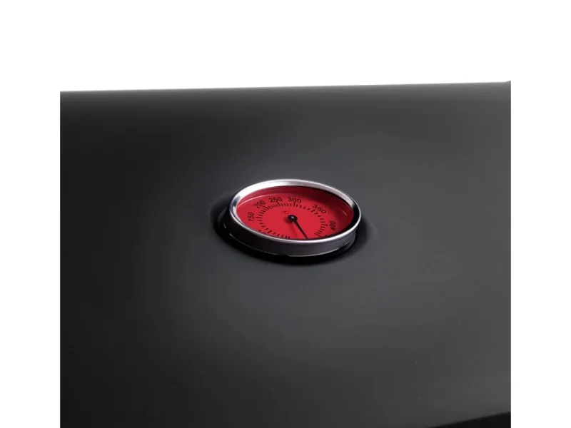 TAINO Gasgrills|Red 4+1 Gasgrill Set Mit Haube und Regler Grillwagen BBQ Edelstahl-Brenner Gas-Grill Schwarz