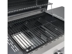 Wabaya 3+0 Gasgrill Grillwagen 3 Brenner Sear-Burner Schwarz Matt*TAINO Discount