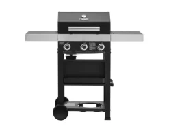 Wabaya 3+0 Gasgrill Grillwagen 3 Brenner Sear-Burner Schwarz Matt*TAINO Discount