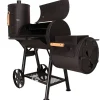 TAINO Smoker|Yuma Pro Smoker 110 kg Massiver Grillwagen Holzkohle BBQ 3,5mm Stahl Ofen