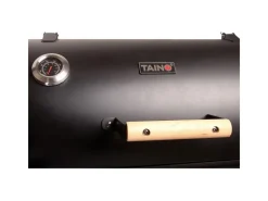 TAINO Smoker|Yuma Pro Smoker 110 kg Massiver Grillwagen Holzkohle BBQ 3,5mm Stahl Ofen