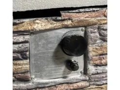 Teamson Home 50 cm Garten Faux Stein Propan Gas Feuerstelle Grau* Hot