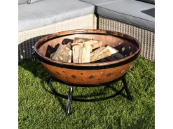 Teamson Home Kupfer Feuerstellen für den Garten und Garten Dekoration* Best