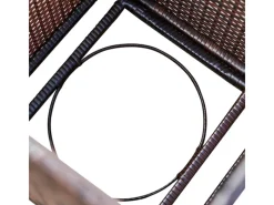 Teamson Home Propangastankabdeckung aus PE Rattan und Korbgeflecht* Sale