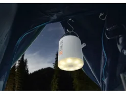 Technaxx Wassersport|Brunnenpumpe|Mini-Akku-Luftpumpe TX-261 mit LED-Licht-Funktion Weiß