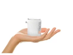 Technaxx Wassersport|Brunnenpumpe|Mini-Akku-Luftpumpe TX-261 mit LED-Licht-Funktion Weiß