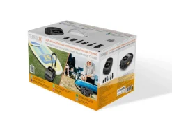 Technaxx Brunnenpumpe|Wassersport|SUP-Akku-Luftpumpe TX-266 mit Powerbank-Funktion Schwarz