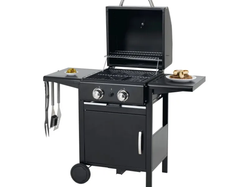 Tepro Gasgrills|Gasgrill Bloomfield 112 x 100 x 58 cm (B x H x T) Schwarz