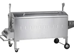Tepro Gasgrills|Gasgrill Columbus Spanferkelgrill inkl. Motor Edelstahl mit 2 Brennern