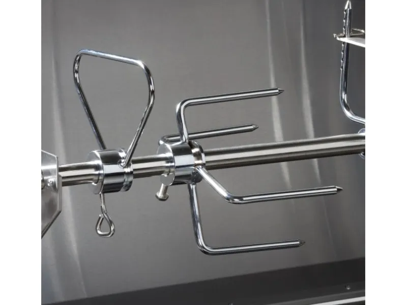 Tepro Gasgrills|Gasgrill Columbus Spanferkelgrill inkl. Motor Edelstahl mit 2 Brennern