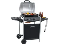 Tepro Gasgrills|Gasgrill Fremont 112 x 96,5 x 52 cm (B x H x T) Schwarz/Silber