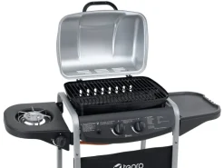 Tepro Gasgrills|Gasgrill Fremont 112 x 96,5 x 52 cm (B x H x T) Schwarz/Silber