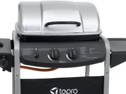 Tepro Gasgrills|Gasgrill Fremont 112 x 96,5 x 52 cm (B x H x T) Schwarz/Silber