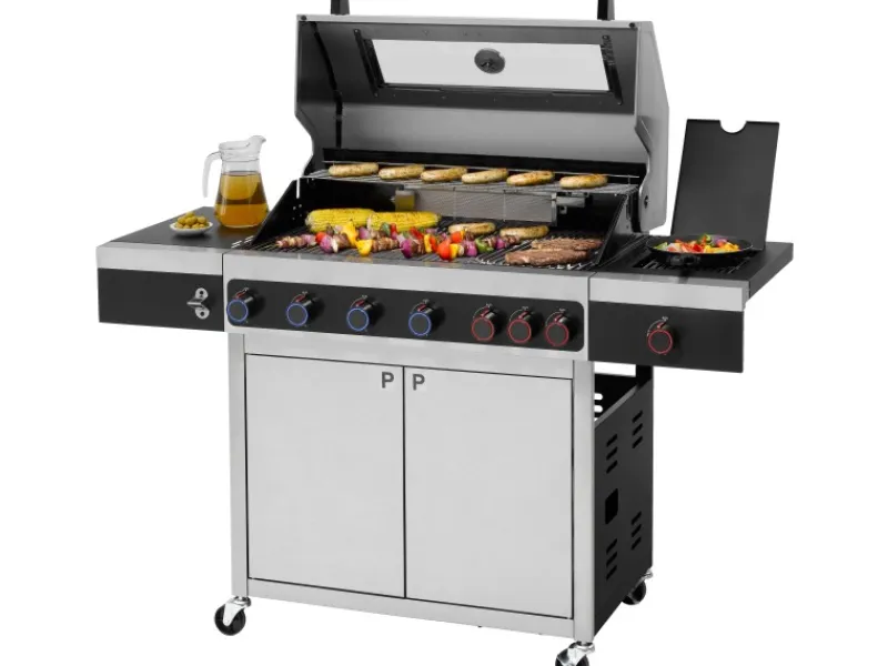 Gasgrill Keansburg Schwarz-Edelstahl*Tepro Discount
