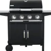 Tepro Gasgrills|Gasgrill Mayfield 4 130 x 103 x 58 cm (B x H x T) Schwarz