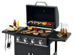 Tepro Gasgrills|Gasgrill Mayfield 4 130 x 103 x 58 cm (B x H x T) Schwarz