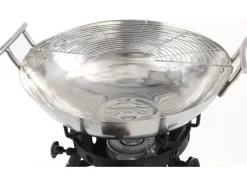 Gas-Wok Shanghai 90 x 95 x 90 cm (B x H x T) Schwarz/Edelstahl*Tepro Outlet