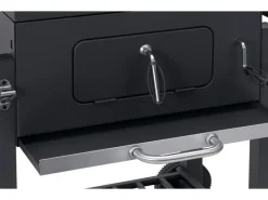 Tepro Holzkohlegrills|Grillwagen Toronto Click 115 x 107 x 67 cm (B x H x T) Anthrazit/Edelstahl