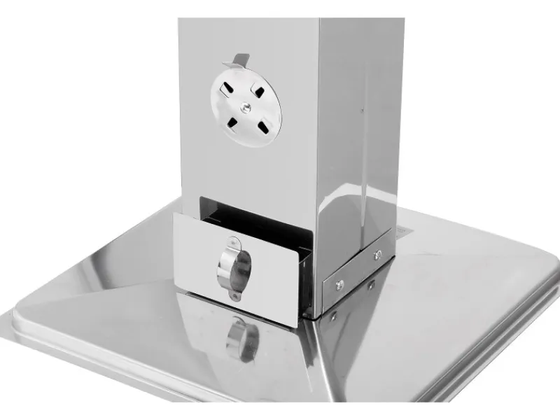 Tepro Holzkohlegrills|Holzkohle Säulengrill Vista Edelstahl