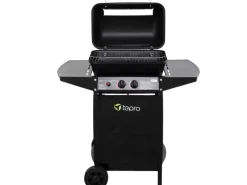 Tepro Gasgrills|Lavasteingasgrill Irvine 94 x 102 x 51 cm (B x H x T) Schwarz
