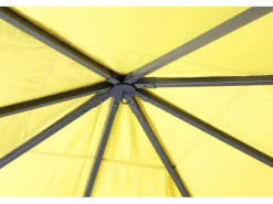 Pavillon Lehua 330 cm x 330 cm Gelb*Tepro