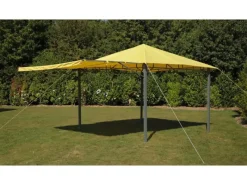 Pavillon Lehua 330 cm x 330 cm Gelb*Tepro