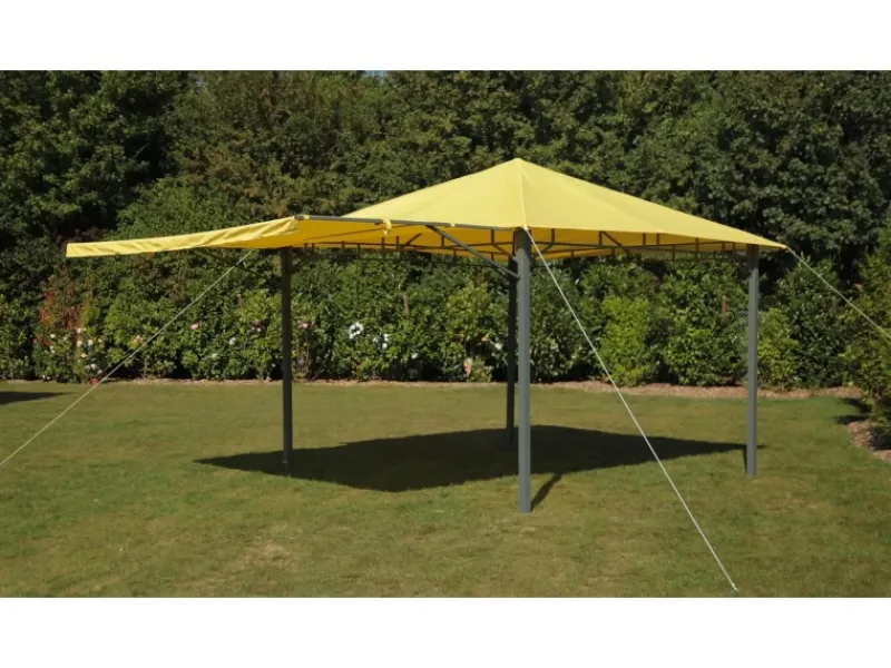 Pavillon Lehua 330 cm x 330 cm Gelb*Tepro