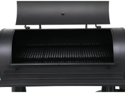 Smoker Milwaukee Holzkohlengrill 171 x 151 x 78,5 cm (B x H x T) Schwarz*Tepro