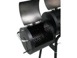 Tepro Holzkohlegrills|Smoker|Smoker Wichita Holzkohlengrill 115 x 116,5 x 63,5 cm (B x H x T) Schwarz