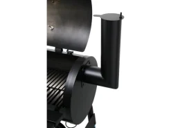 Tepro Holzkohlegrills|Smoker|Smoker Wichita Holzkohlengrill 115 x 116,5 x 63,5 cm (B x H x T) Schwarz