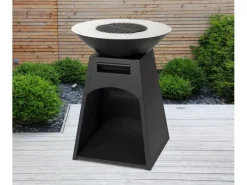 Tepro Feuerschalen|Säulengrill Waco Schwarz