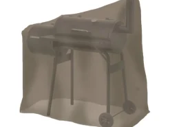 Tepro Smoker|Universal Abdeckhaube für Smoker klein ca. 114 cm x 109,2 cm Taupe