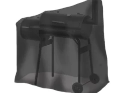Tepro Smoker|Universal Abdeckhaube für Smoker klein ca. 114 cm x 109,2 cm Schwarz