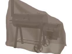 Tepro Smoker|Universal Abdeckhaube für Smoker groß ca. 172,2 cm x 147,3 cm Taupe