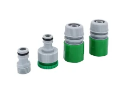 Gartenschlauch Adapter Set 4-Teilig 1/2 Zoll ohne Wasserstop*Tifler Sale