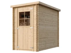 Kinder Timbela Kinder-Gartengeräte|Gartenhaus Holz M306 2,63 m² mit 2 Fenstern ohne Boden