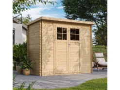 Gartenhaus Holz M310F+M310G 2,63 m² mit Boden*Timbela Outlet
