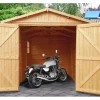 Holzgarage M105 6 m² mit Fenster ohne Boden*Timbela Outlet