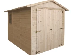 Holzgarage M105 6 m² mit Fenster ohne Boden*Timbela Outlet