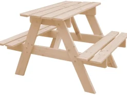 Kinder Timbela Gartenmöbel Für Kinder|Kindersitzgarnitur Holz M012-1 Klein