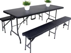 Garden Pleasure Gartenmöbel-Sets|Tisch-Set Ventana 3-teilig