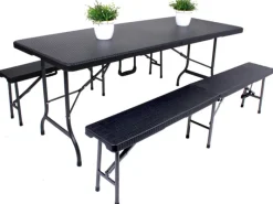 Garden Pleasure Gartenmöbel-Sets|Tisch-Set Ventana 3-teilig