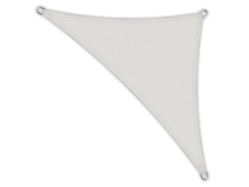 Toldoro Sonnensegel|Sonnensegel Dreieck 4x4x5,6m HDPE Luft & Wasserdurchlässig UV-Schutz Garten