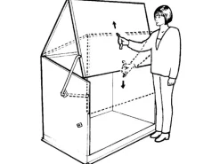Aufbewahrungsbox Storeguard Anthrazit 196 cm x 89 cm*Trimetals