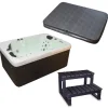 Outdoor Whirlpool Levanzo Inkl Heizung Hydromassage Bluetooth Und Farblicht 190X135Cm 450 Liter*Tronitechnik Discount