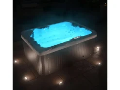 Outdoor Whirlpool Levanzo 22Kw Pumpe 3Kw Heizung - 190 X 135 X 77Cm - Heizung 41 Düsen Inkl Treppe*Tronitechnik Best