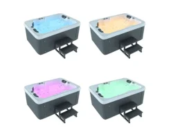 Outdoor Whirlpool Levanzo 22Kw Pumpe 3Kw Heizung - 190 X 135 X 77Cm - Inkl Heizung 41 Massagedüsen*Tronitechnik Sale