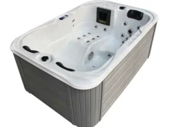 Tronitechnik Outdoor Whirlpools|Outdoor Whirlpool Spa Tino Pro Isolierung Weiss Marmoriert 195Cm X 127Cm Heizung Hydromassagezwei Pumpen