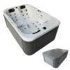 Tronitechnik Outdoor Whirlpools|Outdoor Whirlpool Spa Tino Pro Mit Isolierung Weiss Silber Marmoriert  195Cm X 127Cm Heizung Hydromassage